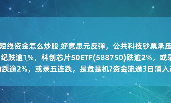 短线资金怎么炒股 好意思元反弹，公共科技钞票承压，英伟达重挫！寒武纪跌逾1%，科创芯片50ETF(588750)跌逾2%，或录五连跌，是危是机?资金流通3日涌入超2.3亿元